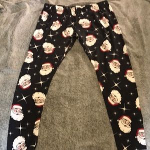 Santa leggings